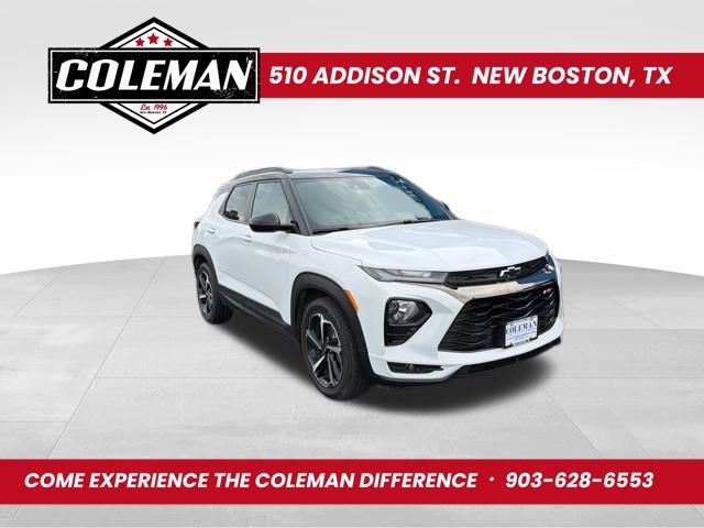 Summit White 2021 Chevrolet Trailblazer RS FWD SUV / Crossover Front-Wheel Drive Continuously Variable Transmission