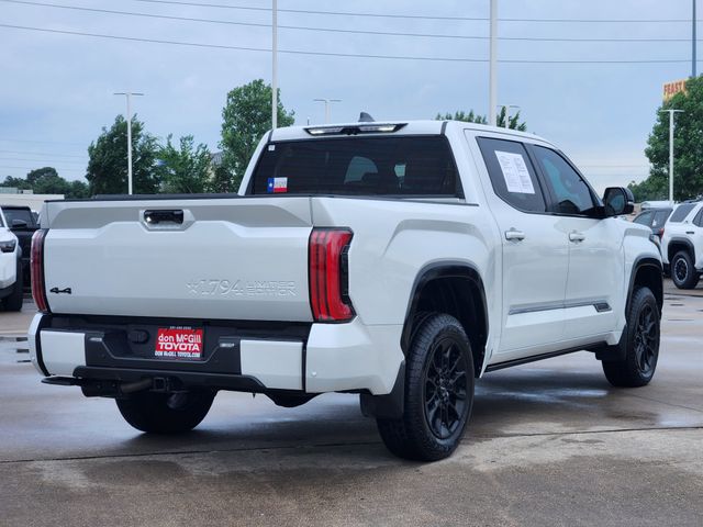 2024 Toyota Tundra Hybrid Limited Beige at Gullo Toyota