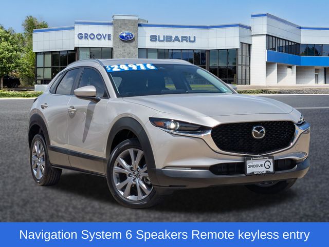 Gray (Platinum Quartz Metallic) 2024 Mazda CX-30 2.5 S Preferred AWD SUV / Crossover All-Wheel Drive 6-Speed Automatic