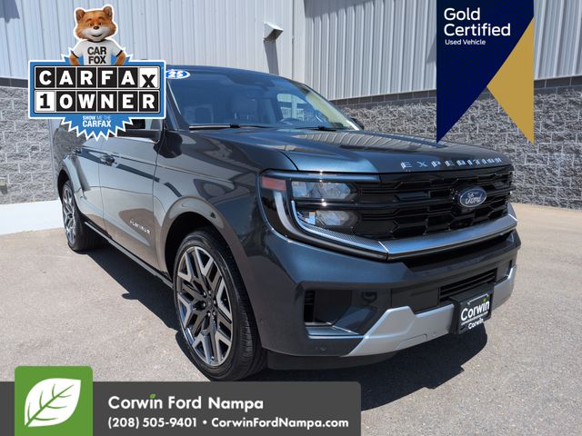 Stone Blue Metallic 2025 Ford Expedition SUV / Crossover Four-Wheel Drive Automatic
