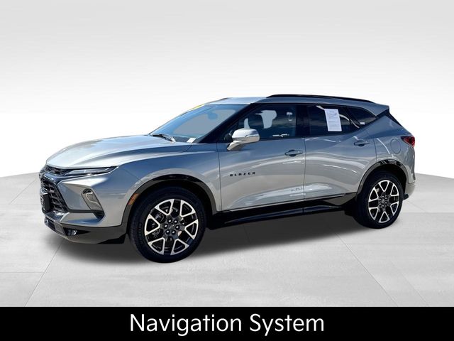 Sterling Gray Metallic 2023 Chevrolet Blazer RS AWD SUV / Crossover All-Wheel Drive 9-Speed Automatic Overdrive