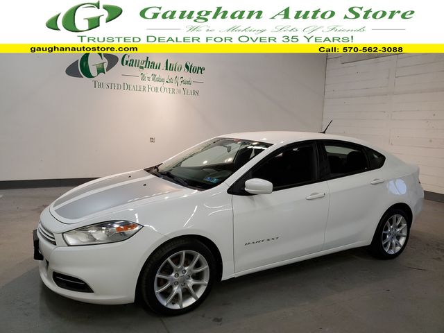 Bright White Clearcoat 2013 Dodge Dart Sedan Front-Wheel Drive 6-Speed Automatic