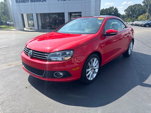 Flash Red 2016 Volkswagen Eos Convertible Front-Wheel Drive 6-Speed Dual Clutch