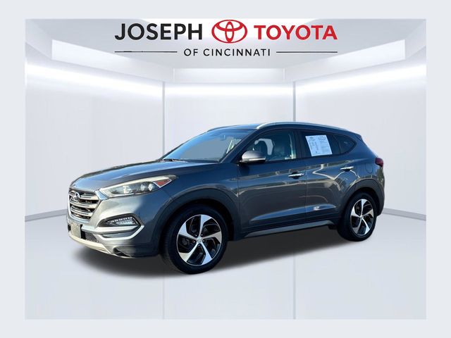 Gray 2016 Hyundai Tucson SUV / Crossover Front-Wheel Drive 7-Speed Automatic