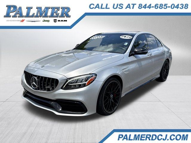 Iridium Silver Metallic 2020 Mercedes-Benz C-Class Sedan Rear-Wheel Drive 9-Speed Automatic