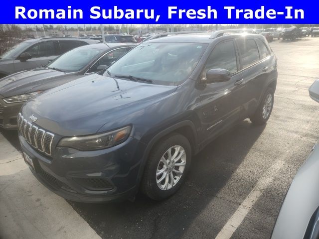 Slate Blue Pearlcoat 2020 Jeep Cherokee Latitude FWD SUV / Crossover Front-Wheel Drive 9-Speed Automatic