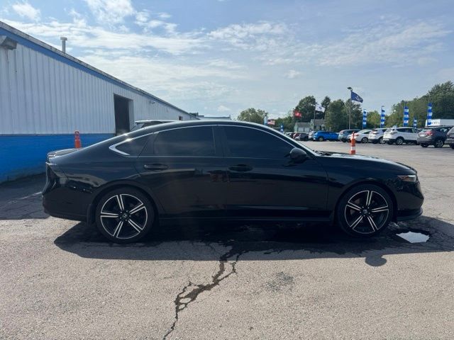 Crystal Black Pearl 2024 Honda Accord Hybrid Sedan Front-Wheel Drive Continuously Variable Transmission