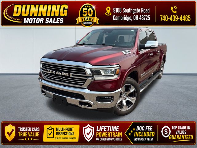 Delmonico Red Pearlcoat 2019 RAM 1500 Pickup Truck Four-Wheel Drive 8-Speed Automatic
