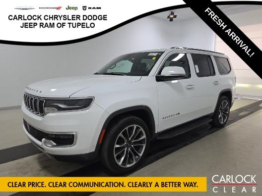 Bright White Clearcoat 2022 Jeep Wagoneer Series II 4WD SUV / Crossover Four-Wheel Drive 8-Speed Automatic