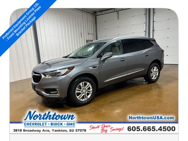 Satin Steel Gray Metallic 2019 Buick Enclave SUV / Crossover Four-Wheel Drive 9-Speed Automatic