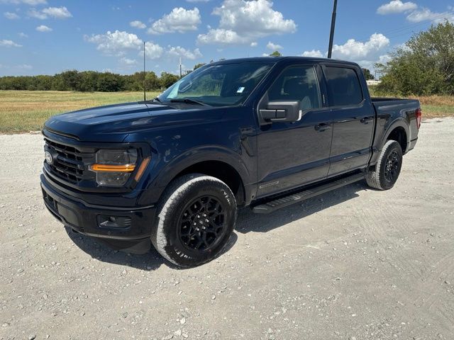 Antimatter Blue Metallic 2024 Ford F-150 Pickup Truck Four-Wheel Drive Automatic