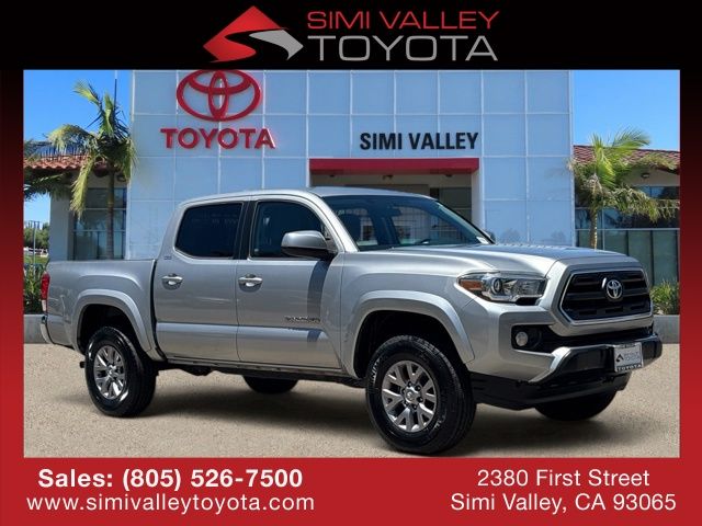 Silver Sky Metallic 2017 Toyota Tacoma Pickup Truck 4X2 6-Speed Automatic