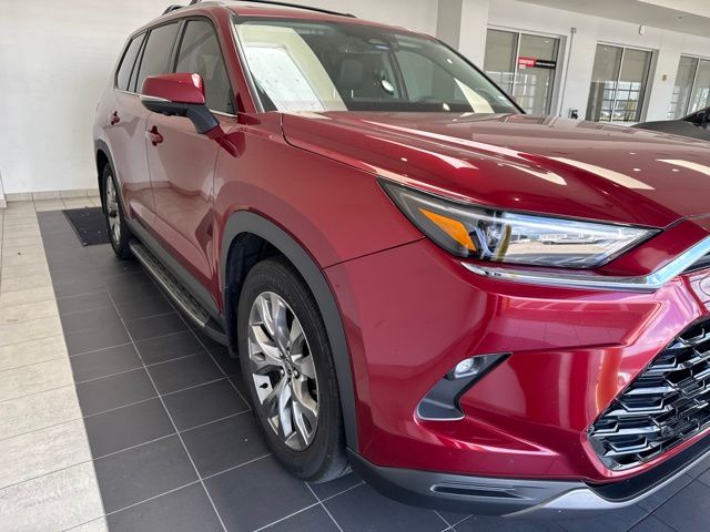 2025 Toyota Grand Highlander Limited Red at Don McGill Toyota