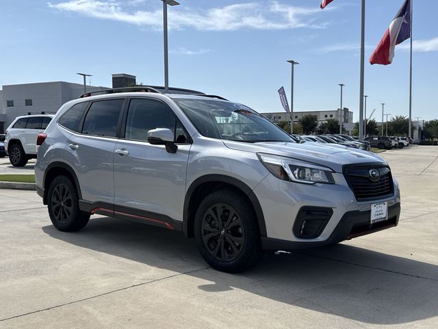 Ice Silver Metallic 2019 Subaru Forester SUV / Crossover All-Wheel Drive Continuously Variable Transmission