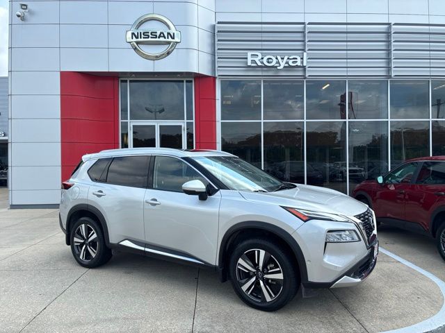 2022 Nissan Rogue Platinum Silver at Ross Downing Buick GMC