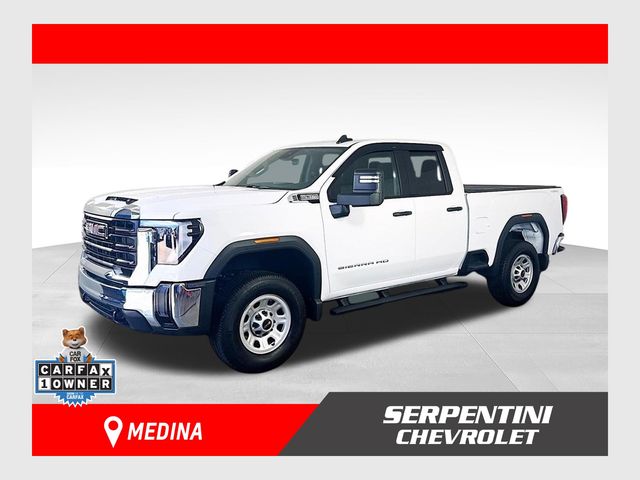 Summit White 2025 GMC Sierra 2500HD Pickup Truck Four-Wheel Drive Automatic
