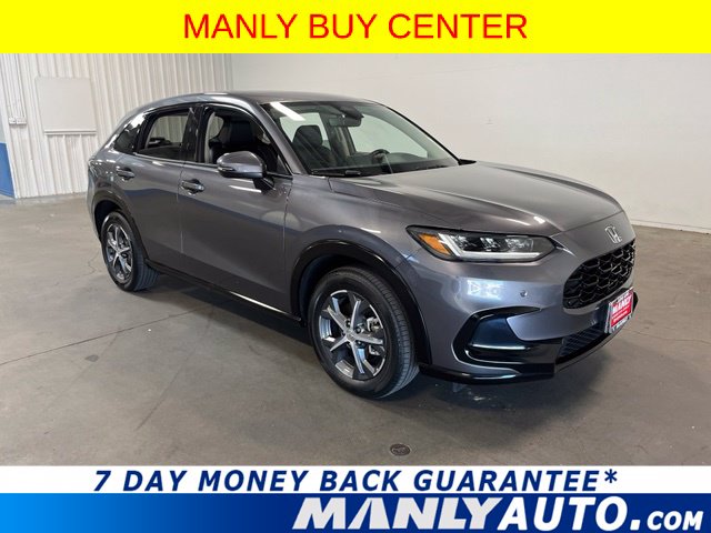 Gray 2024 Honda HR-V SUV / Crossover Front-Wheel Drive Continuously Variable Transmission