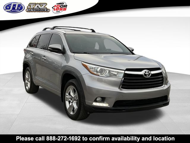 Silver Sky Metallic 2014 Toyota Highlander Limited SUV / Crossover Front-Wheel Drive 6-Speed Automatic Overdrive