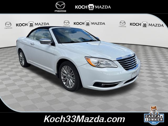 Bright White Clearcoat 2013 Chrysler 200 Limited Convertible FWD Convertible Front-Wheel Drive 6-Speed Automatic