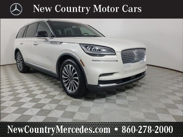 Pearl Metallic 2022 Lincoln Aviator Reserve RWD SUV / Crossover Rear-Wheel Drive Automatic