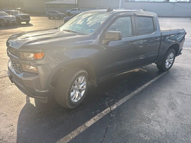 Shadow Gray Metallic 2021 Chevrolet Silverado 1500 Pickup Truck Four-Wheel Drive 8-Speed Automatic