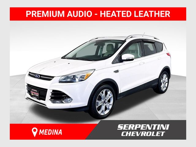 White Platinum Metallic Tri-Coat 2016 Ford Escape SUV / Crossover All-Wheel Drive 6-Speed Automatic