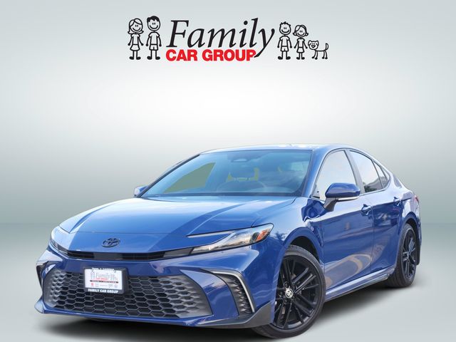 Reservoir Blue 2025 Toyota Camry Sedan Front-Wheel Drive Continuously Variable Transmission