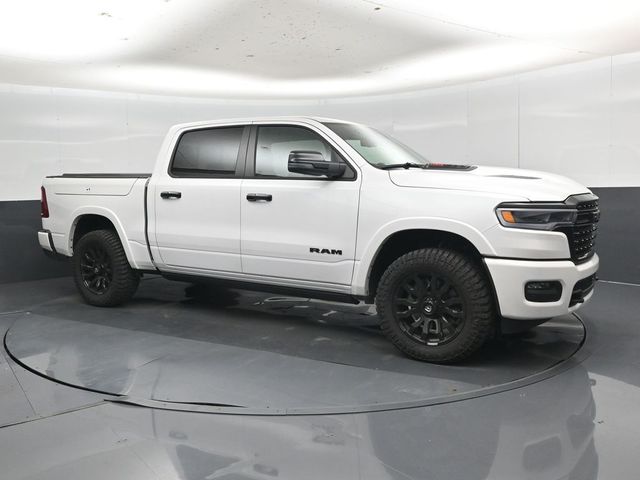 Ivory White Tri-Coat Pearlcoat 2026 RAM 1500 Pickup Truck Four-Wheel Drive 8-Speed Automatic