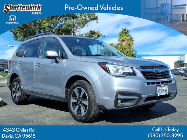 Ice Silver Metallic 2018 Subaru Forester SUV / Crossover All-Wheel Drive Continuously Variable Transmission