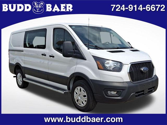 Oxford White 2025 Ford Transit Cargo Van Rear-Wheel Drive