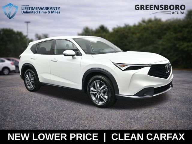 Platinum White Pearl 2025 Acura ADX FWD SUV / Crossover Front-Wheel Drive Continuously Variable Transmission