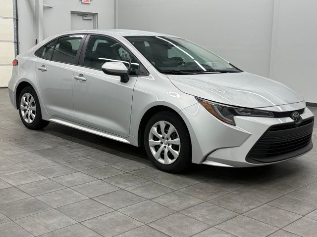 Classic Silver Metallic 2024 Toyota Corolla Sedan Front-Wheel Drive Continuously Variable Transmission