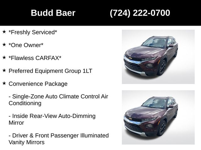 used 2022 Chevrolet TrailBlazer car, priced at $21,402