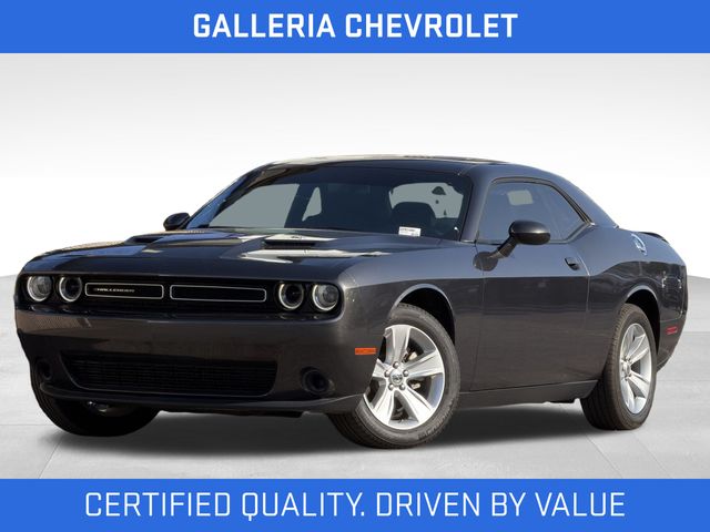 Gray (Granite Crystal Metallic Clearcoat) 2023 Dodge Challenger Coupe Rear-Wheel Drive 8-Speed Automatic