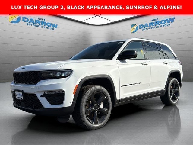 Bright White Clearcoat 2025 Jeep Grand Cherokee Limited 4WD SUV / Crossover Four-Wheel Drive 8-Speed Automatic