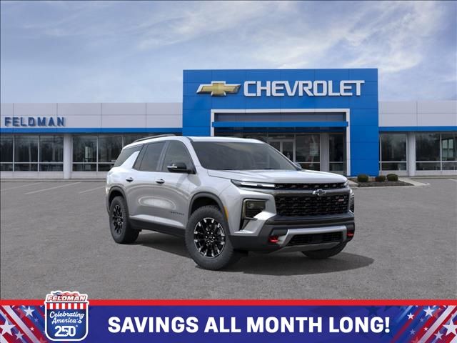 Sterling Gray Metallic 2026 Chevrolet Traverse SUV / Crossover Four-Wheel Drive 8-Speed Automatic