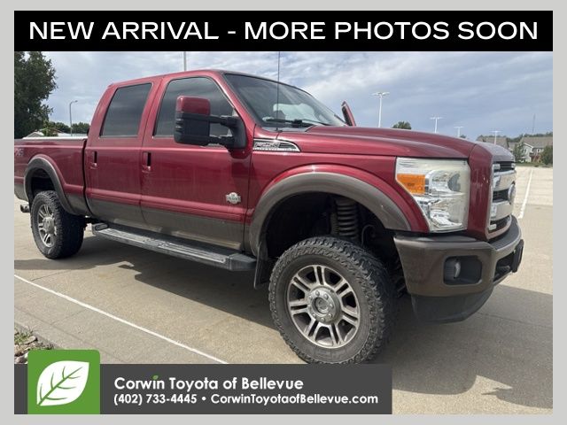 Ruby Red Metallic 2015 Ford F-250 Super Duty Pickup Truck Four-Wheel Drive 6-Speed Automatic Overdrive