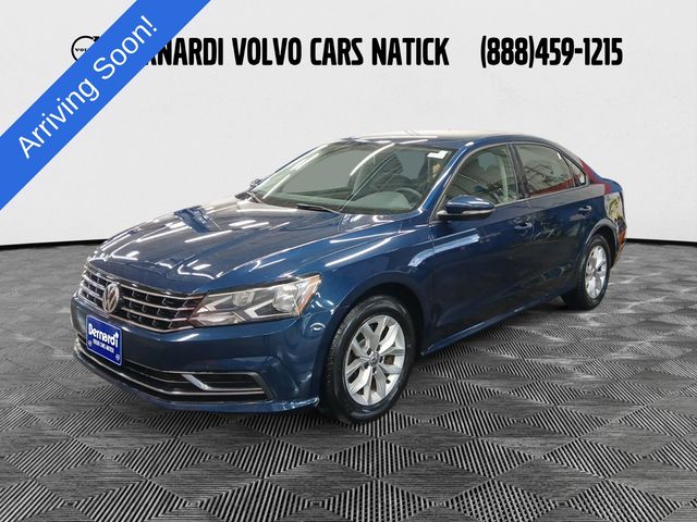 Tourmaline Blue Metallic 2018 Volkswagen Passat Sedan Front-Wheel Drive 6-Speed Automatic