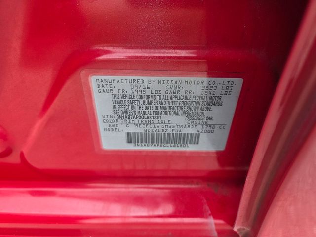 Used 2016 Red Nissan SV image 19
