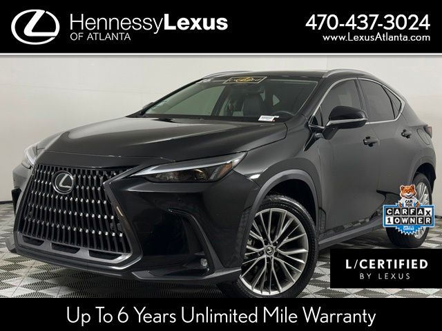 Black (Caviar) 2025 Lexus NX Hybrid 350h Premium AWD SUV / Crossover All-Wheel Drive Continuously Variable Transmission