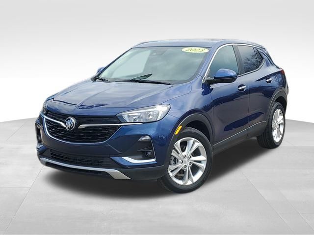 Sapphire Metallic 2023 Buick Encore GX Preferred FWD SUV / Crossover Front-Wheel Drive Continuously Variable Transmission