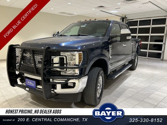 Blue Jeans Metallic 2019 Ford F-350 Super Duty Pickup Truck Four-Wheel Drive 6-Speed Automatic
