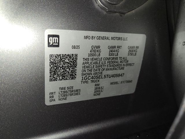 2026 – Chevrolet – Silverado EV