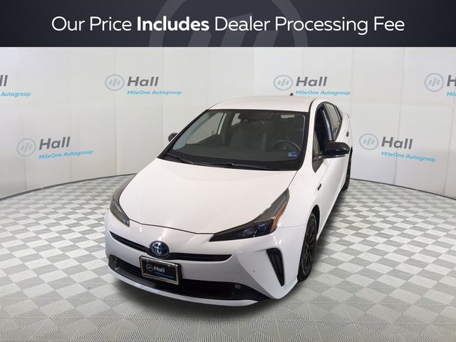 White 2022 Toyota Prius Hatchback All-Wheel Drive Continuously Variable Transmission