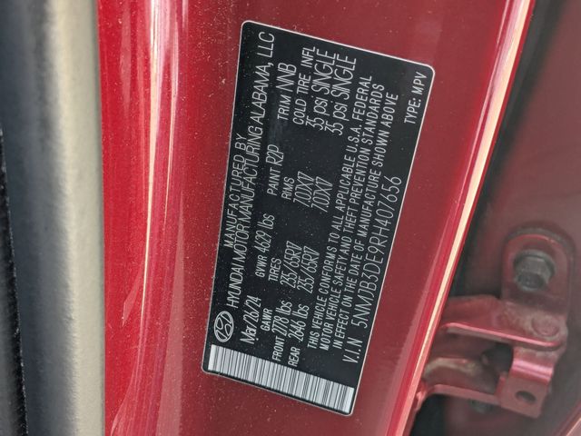 2024 Hyundai Tucson SEL Red at Stokes Mazda
