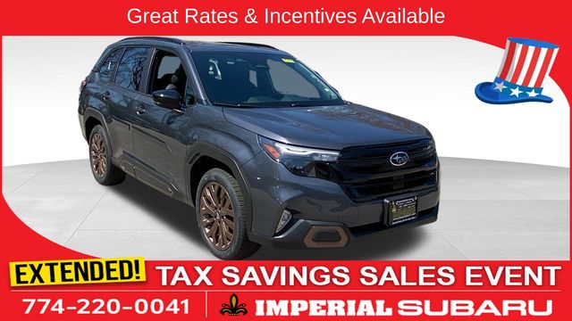 Magnetite Gray Metallic 2026 Subaru Forester SUV / Crossover All-Wheel Drive Continuously Variable Transmission
