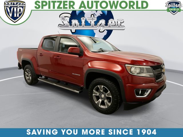 Red Rock Metallic 2016 Chevrolet Colorado Pickup Truck Four-Wheel Drive 6-Speed Automatic