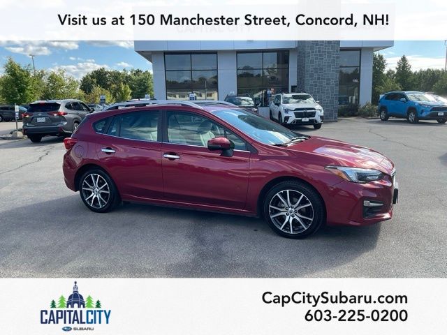 Crimson Red Pearl 2019 Subaru Impreza Hatchback All-Wheel Drive Continuously Variable Transmission