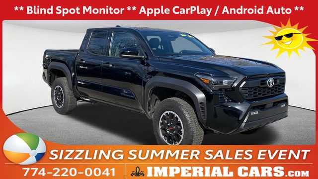 Black 2025 Toyota Tacoma Pickup Truck Four-Wheel Drive 8-Speed Automatic