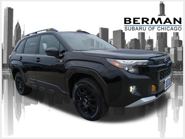 Crystal Black Silica 2026 Subaru Forester SUV / Crossover All-Wheel Drive Continuously Variable Transmission